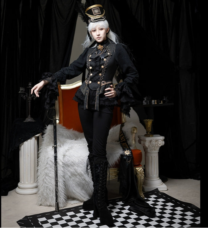 【受注予約8/21まで】Silent Battle 皇子系重ね着風ブラウス