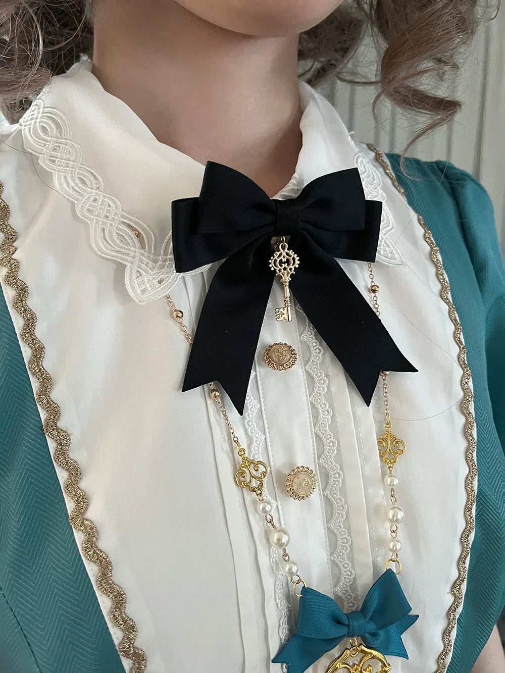 [Pre-order] Secret Key Antique Short Sleeve Dress