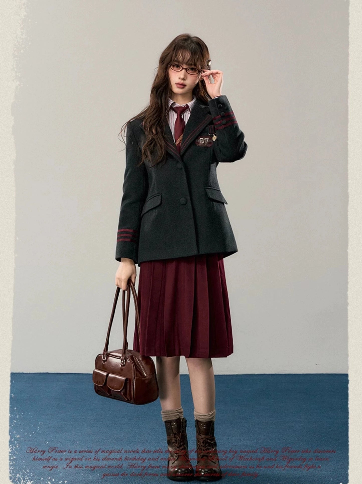 [Pre-order] Hogwarts School of Witchcraft and Wizardry Waist-Shaped Tailored Jacket