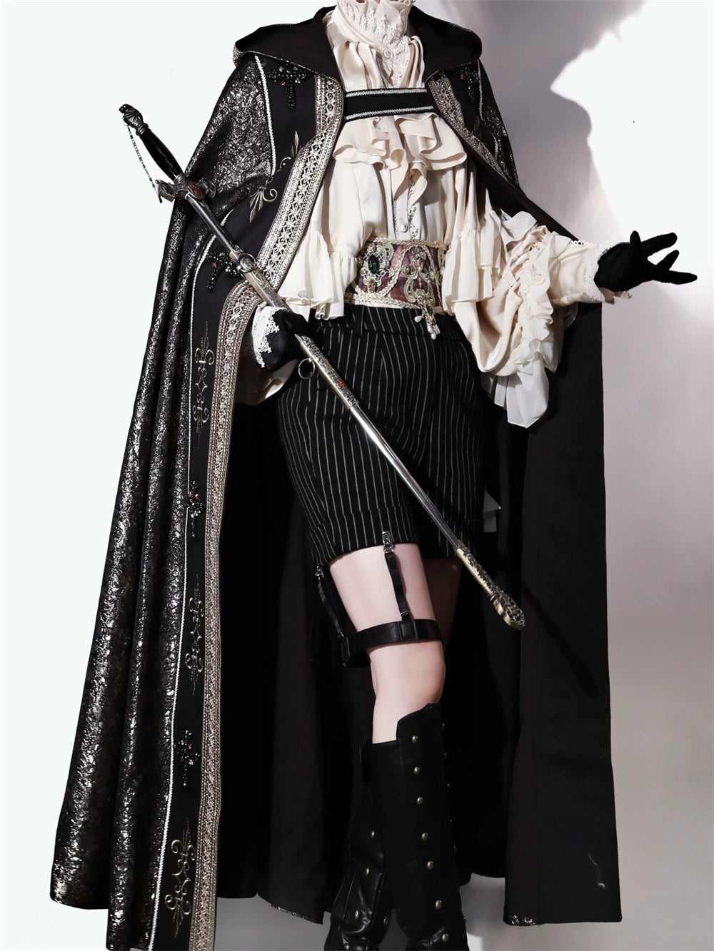 [Sale period ended] Sanctuary Gothic Lolita long cloak