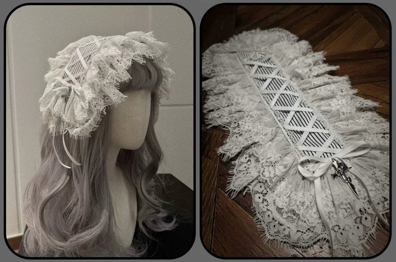 同時購入のみ【受注予約6/26まで】条紋十字 アクセサリー