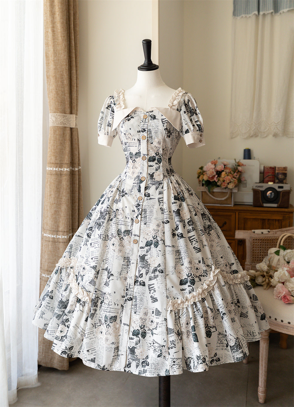Forest Holidays Summer Dress with Headband, 4 Patterns in total [Type 2]