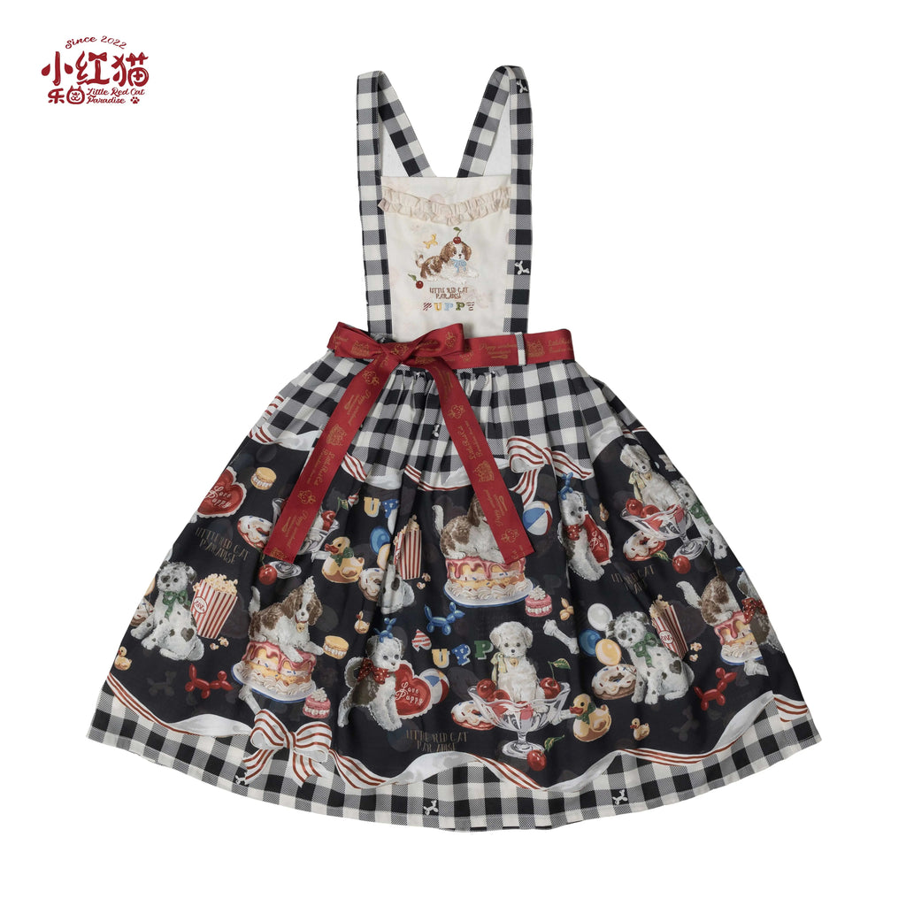 Puppy Patissier 2wayサロペットスカート