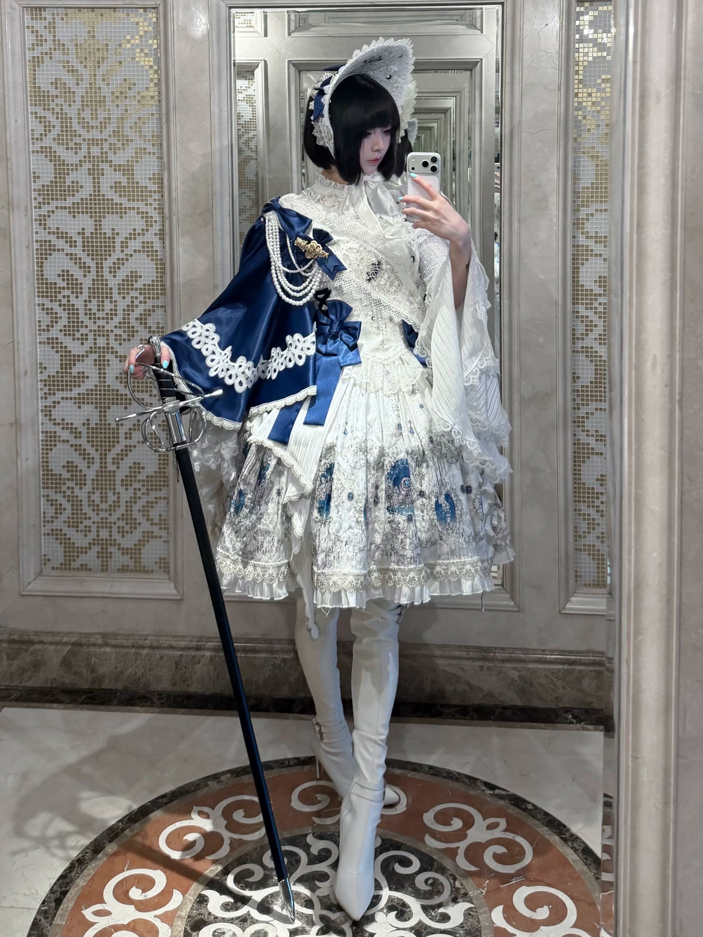 【受注予約8/27まで】Treasures of the Louvre ジャンパースカート