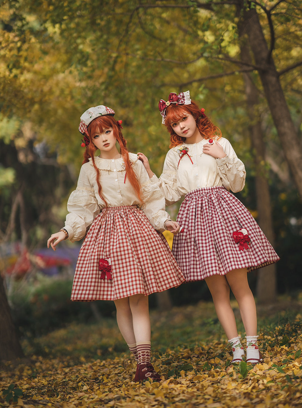 【予約販売】Apple Garden ブラウス【合わせ買いで20%off】