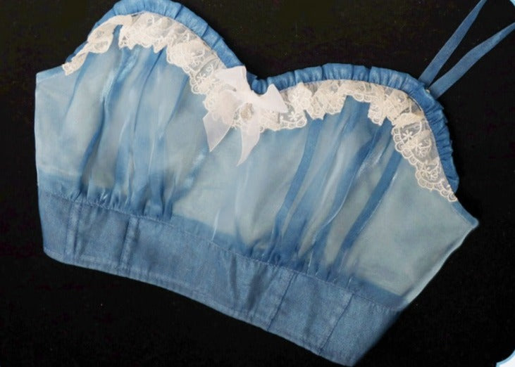 Alice in Sakura no Kuni Japanese loli high waist skirt and top