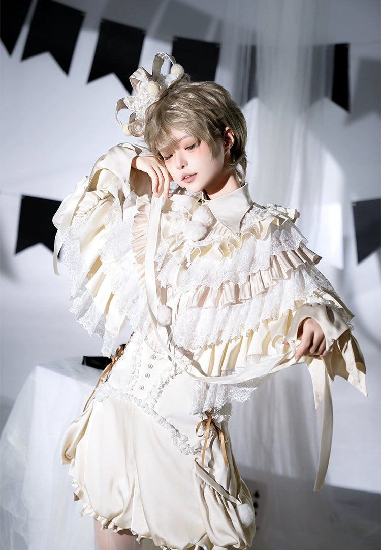 【受注予約5/28まで】Clown Party ショール兼オーバースカート・ハット