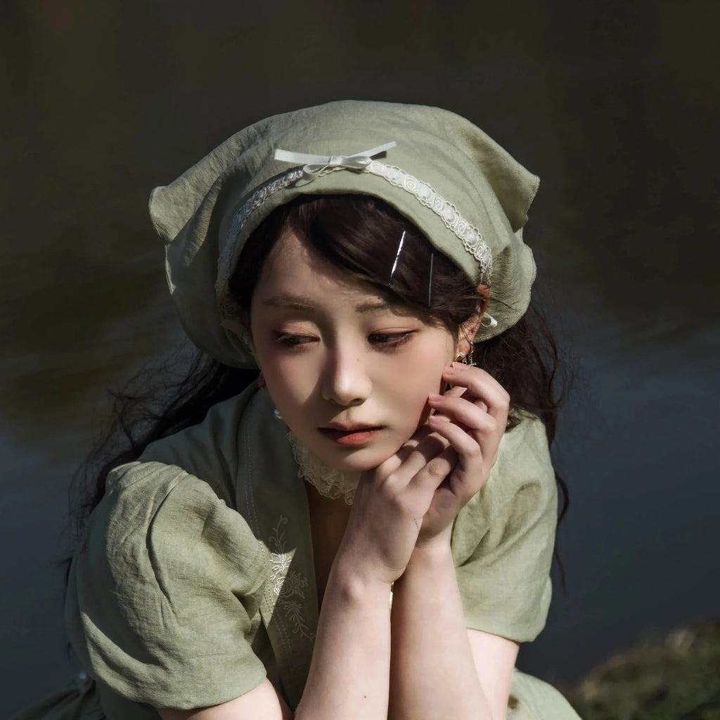 [Only available when purchased together] Fourteen-line poems Head dresses, hats, cloth belts, corsages and other accessories