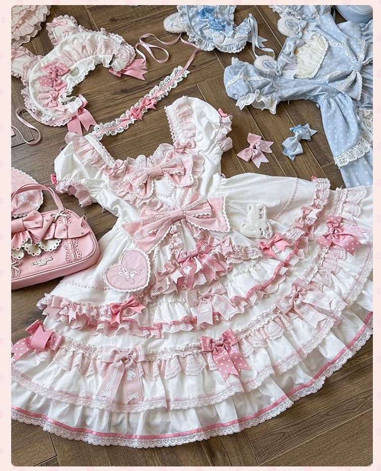 【受注予約6/11まで】Bow Rabbit スペシャルワンピース・全4色