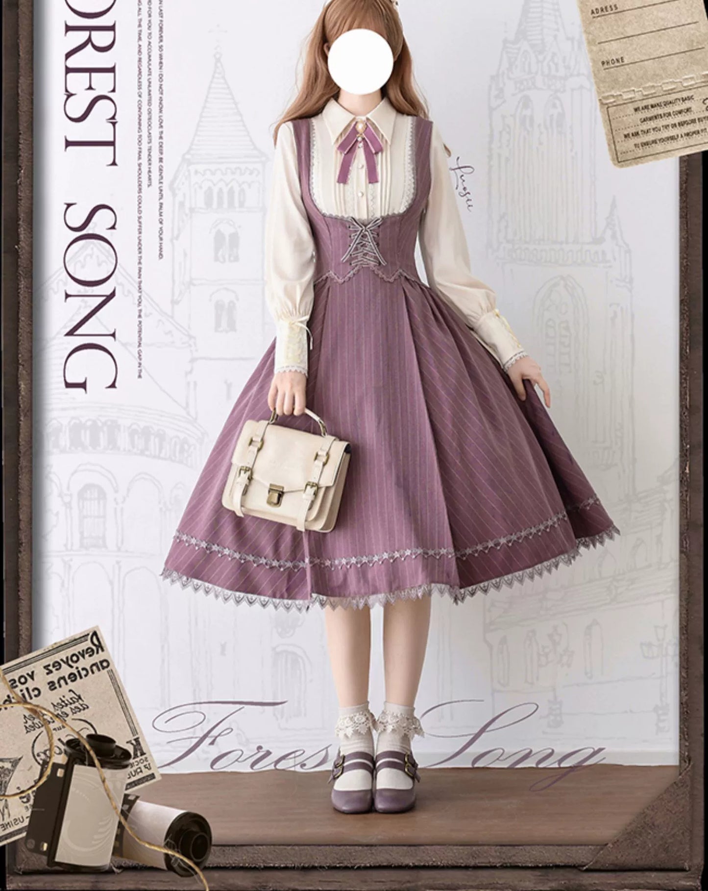 [Sales period ended] Symphony of Angels Classical Jumper Skirt