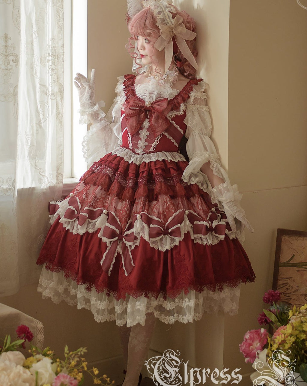 Holy Jewel ribbon and lace princess dress