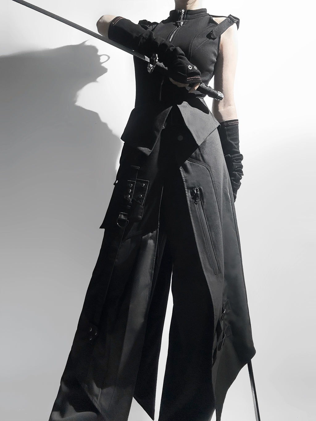 Knight Blade ダブルベルトロングパンツ4点セット