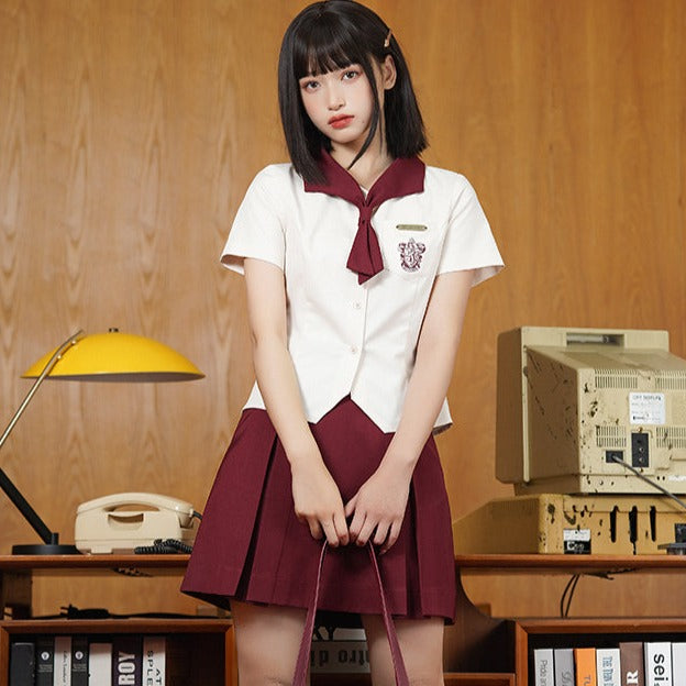 ホグワーツ魔法魔術学校 タイカラートップス