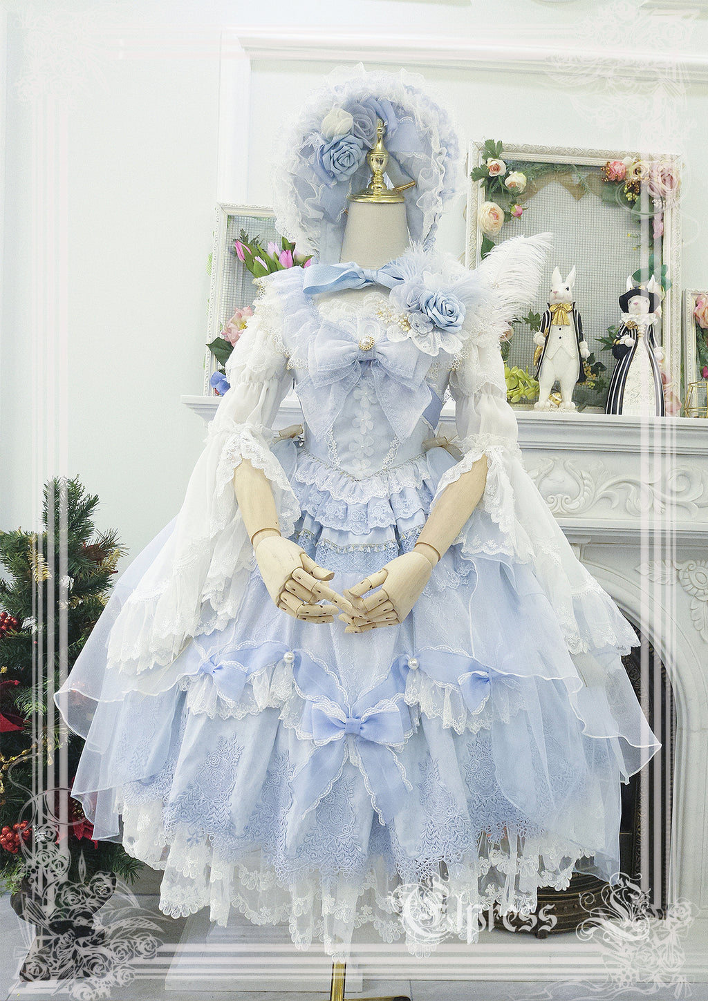 Holy Jewel ribbon and lace princess dress