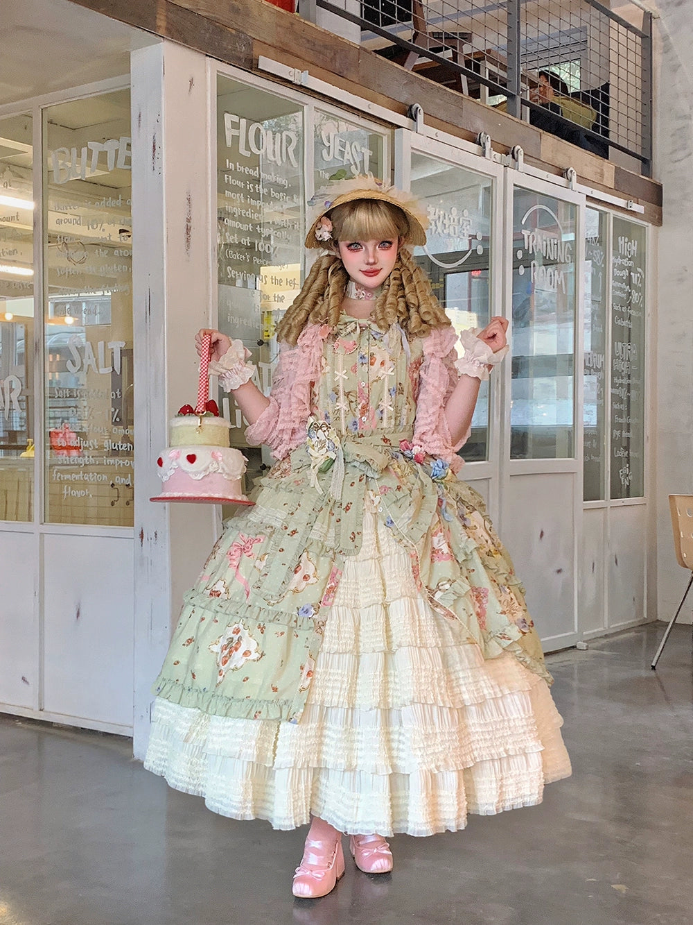 [Pre-orders available until 2/19] Cat Rose Tea Party Daily Dress