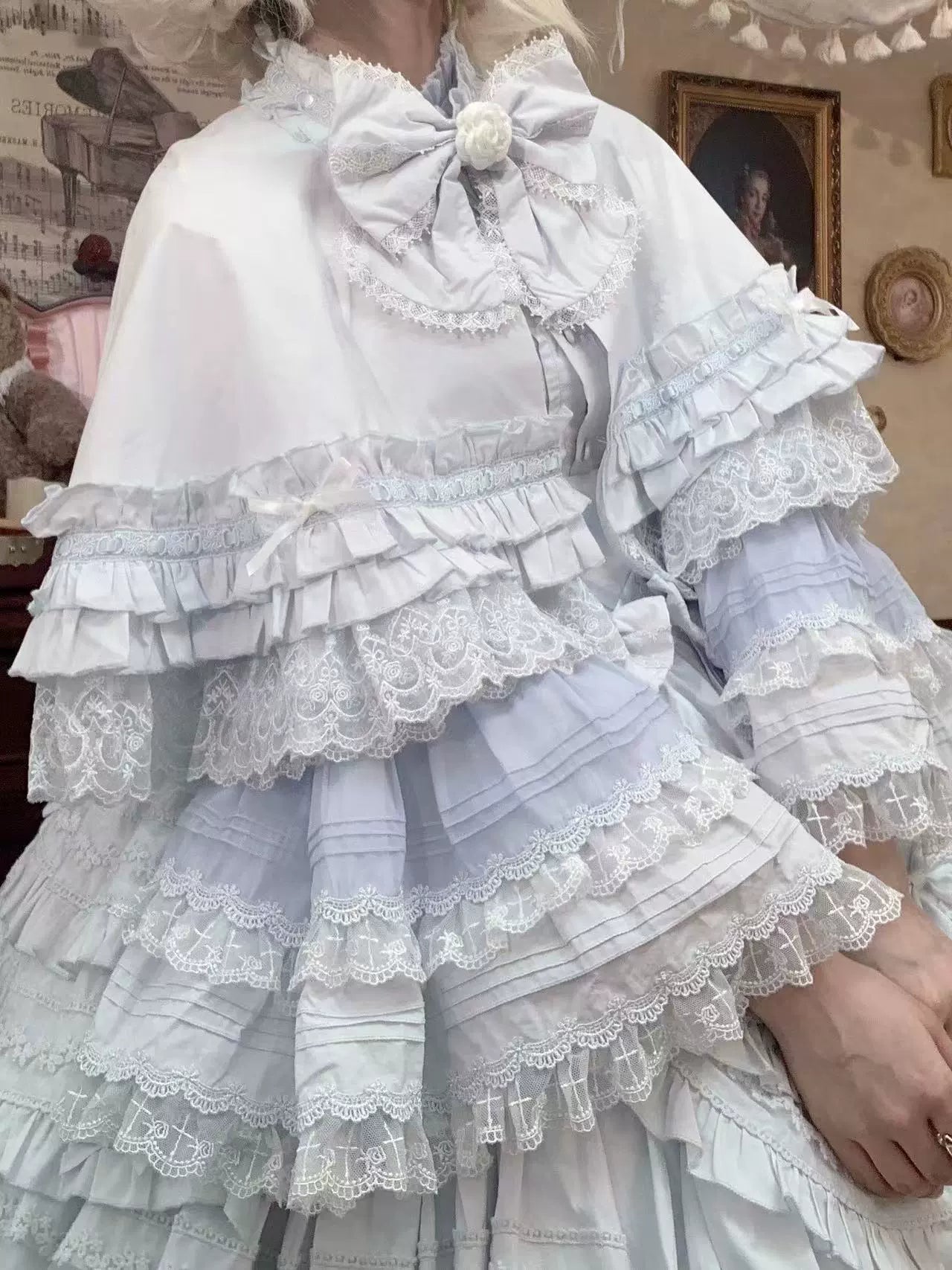 【受注予約10/15まで】Hybrid Doll Moon Island2.0 リボン付きマント