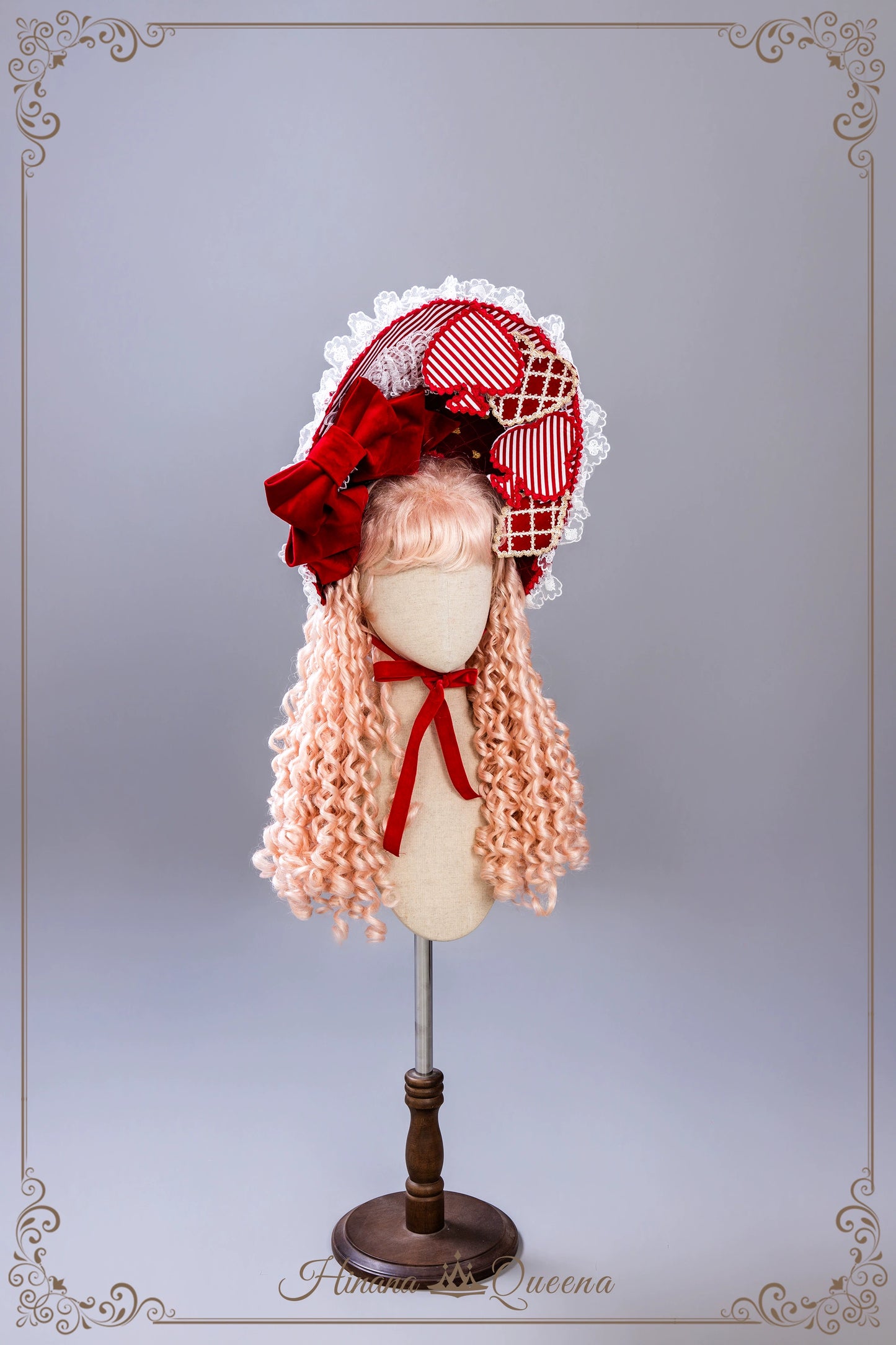 【新色・受注予約8/8まで】Dream Alice ラグジュアリーセットアップ／クイーンレッド／ショート丈