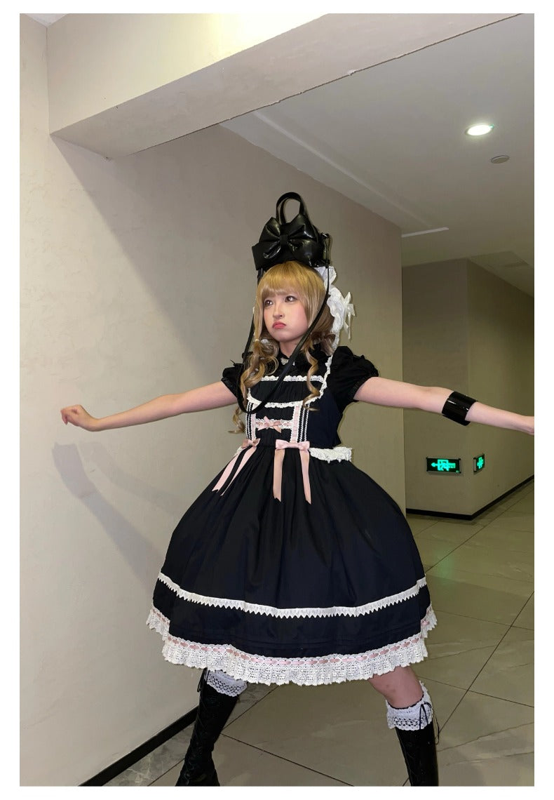【受注予約5/21まで】Laura's Doll ハイウエストジャンパースカート・全3色