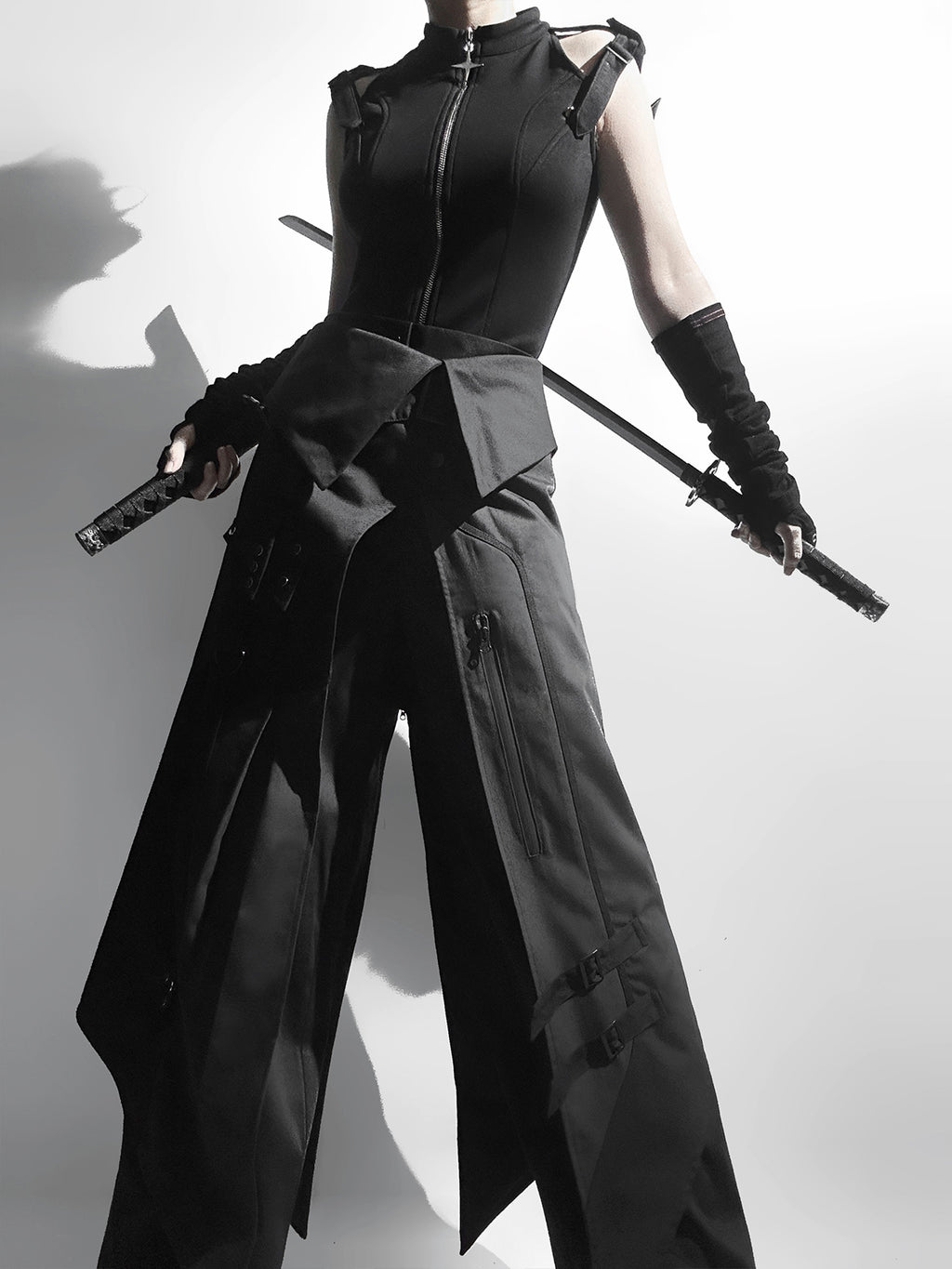 Knight Blade ダブルベルトロングパンツ4点セット