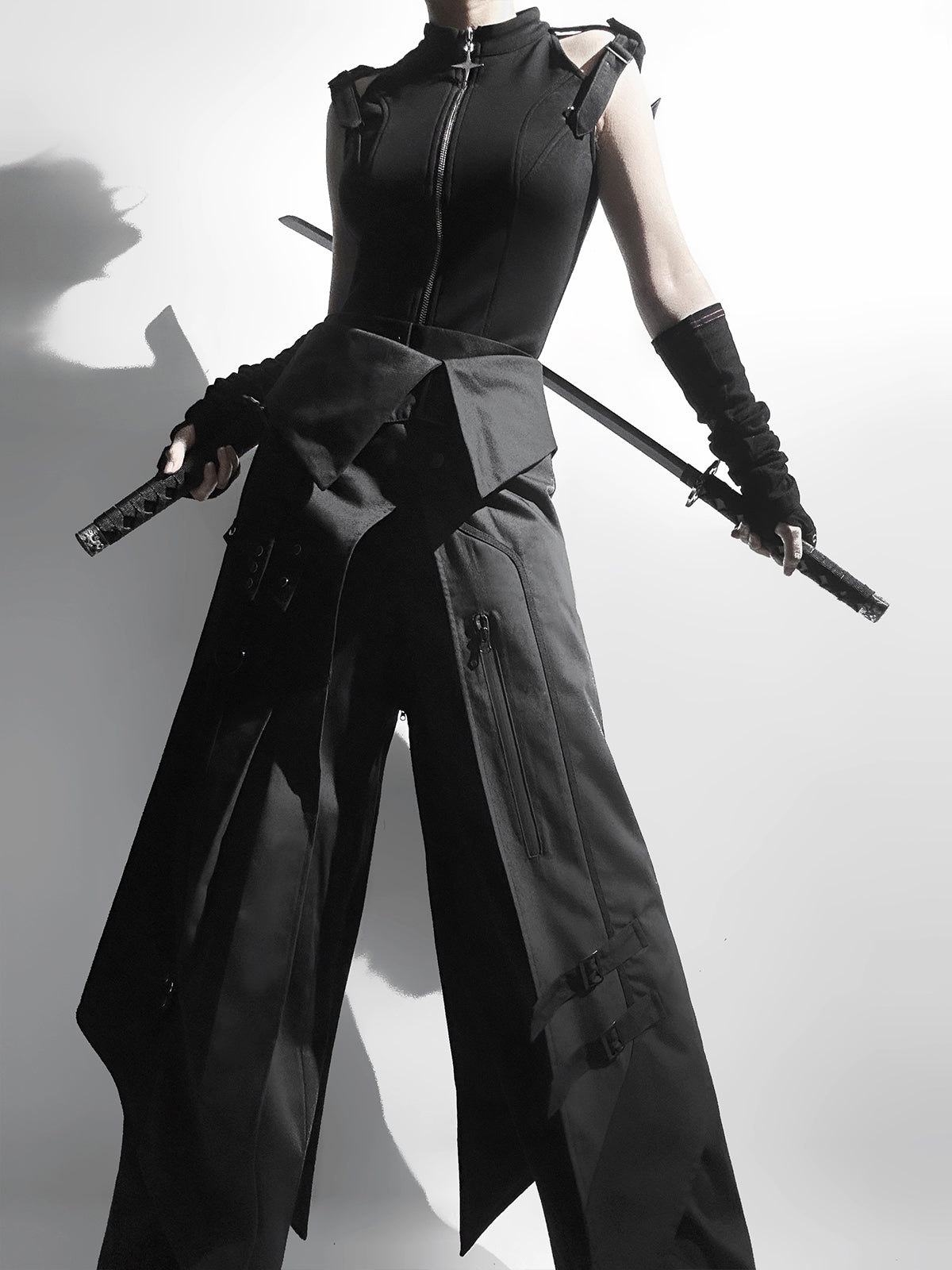 Knight Blade ダブルベルトロングパンツ4点セット