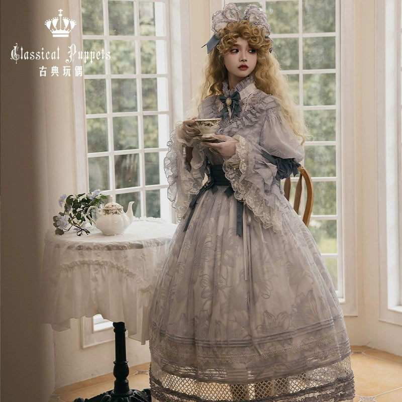 [Sales period ended] Girl doll 16th girl rose and lily dress