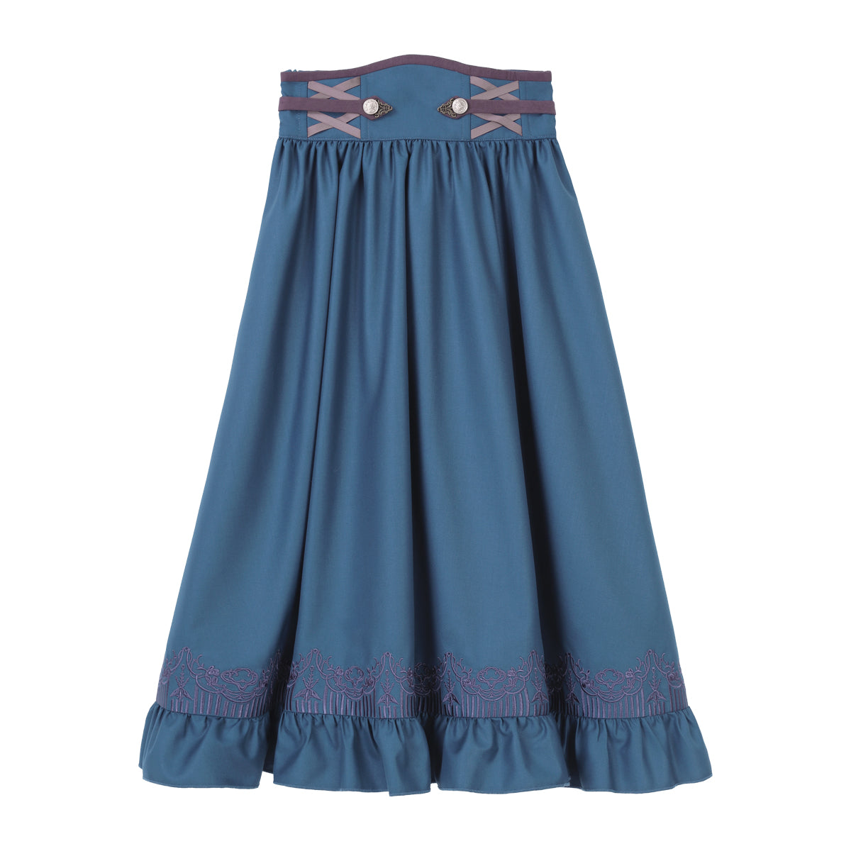 Cinderella's Eve 裾刺繍ロングスカートセットアップ