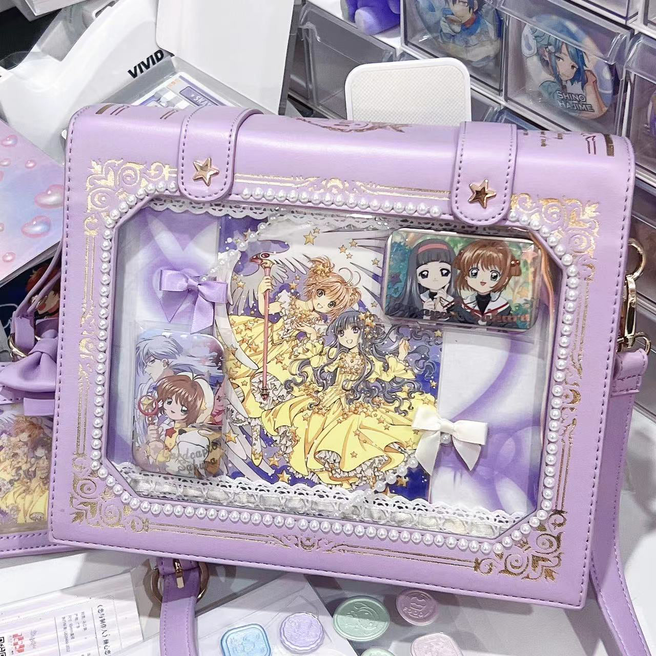 [Partial pre-order] Magic Book Shoulder Ita Bag in 10 colors