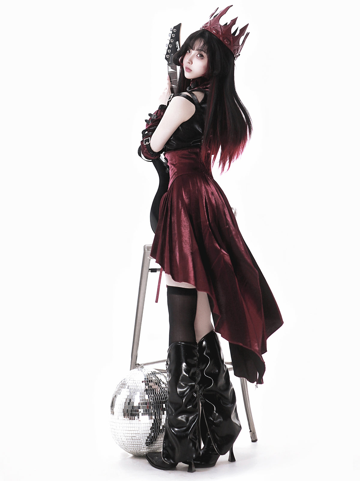 Assassin ブラックベルトショートパンツ4点セット