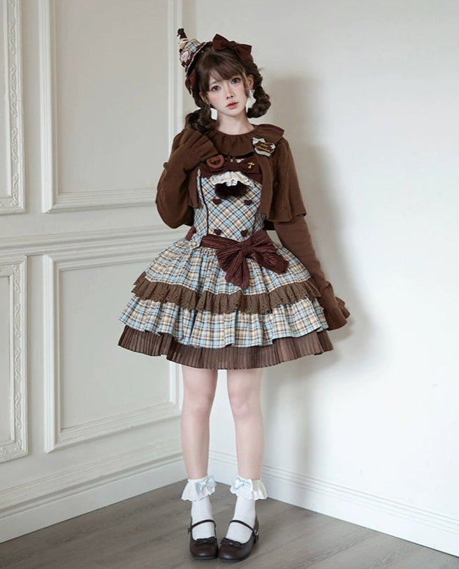 【受注予約7/28まで】Chocolate Mint Day ジャンパースカート