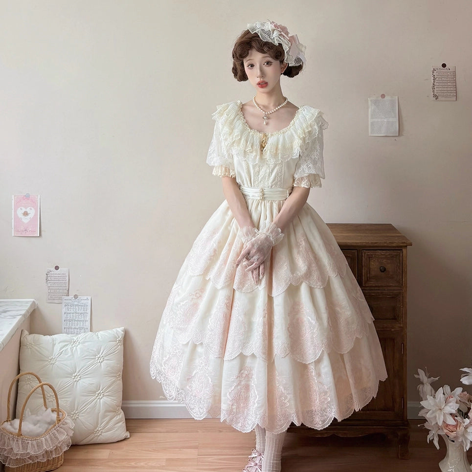 【受注予約】Noble Garden 刺繍スカート