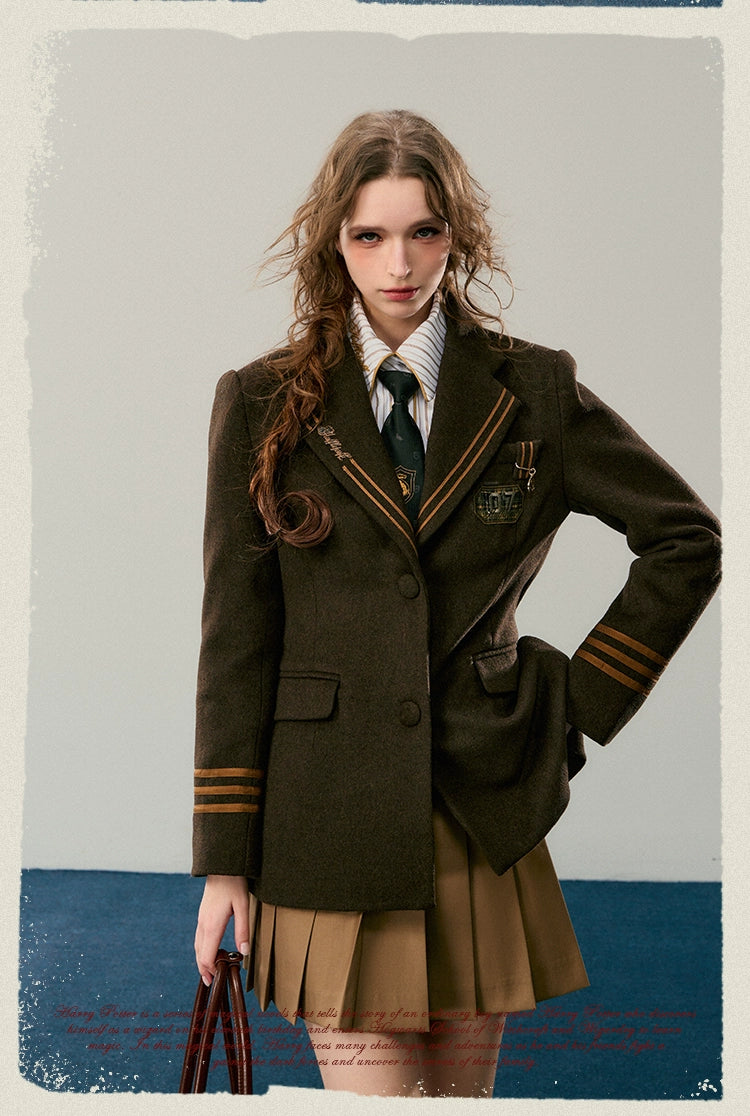 [Pre-order] Hogwarts School of Witchcraft and Wizardry Waist-Shaped Tailored Jacket