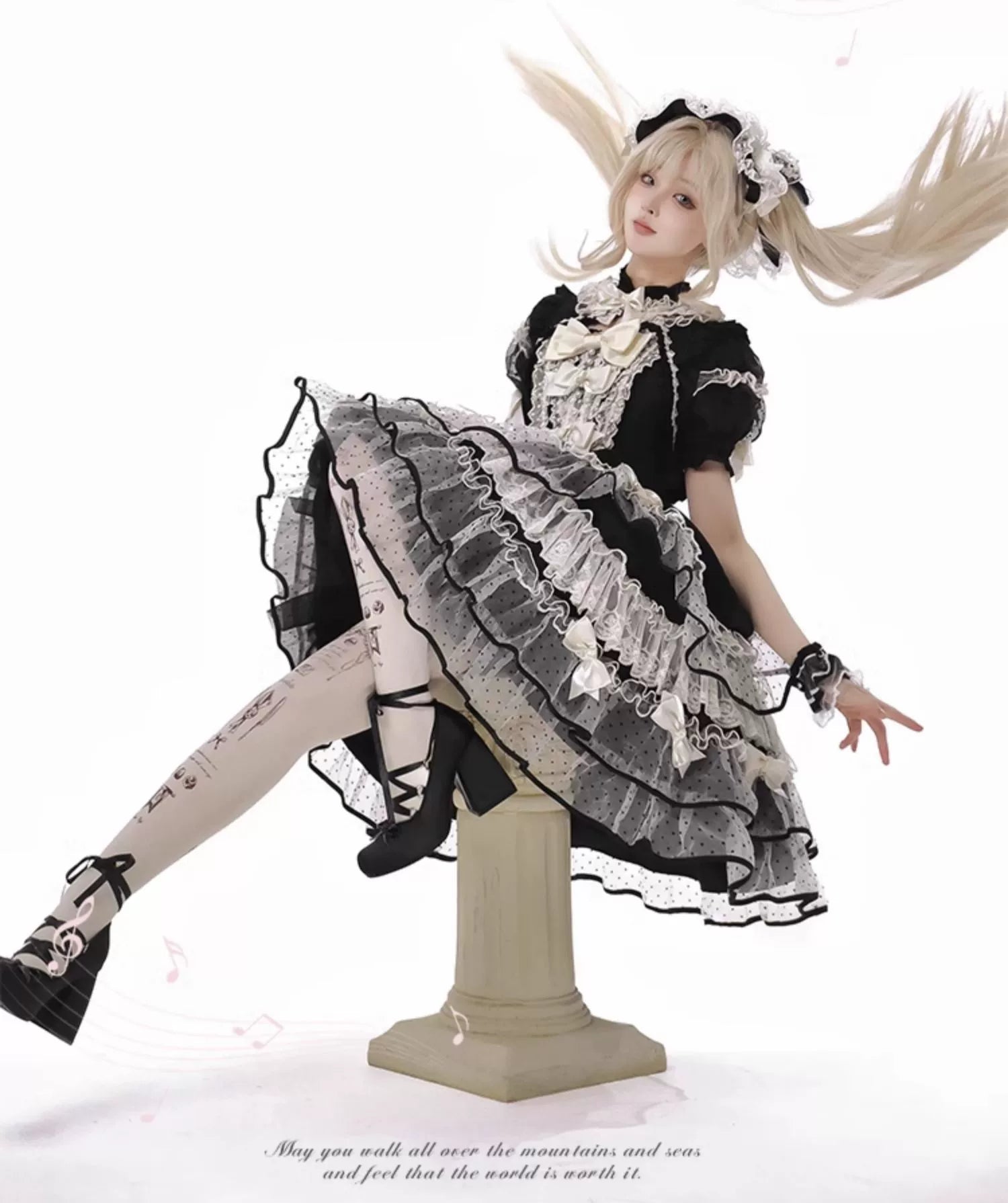 Perfect Love Song Luxury lace and frill dress