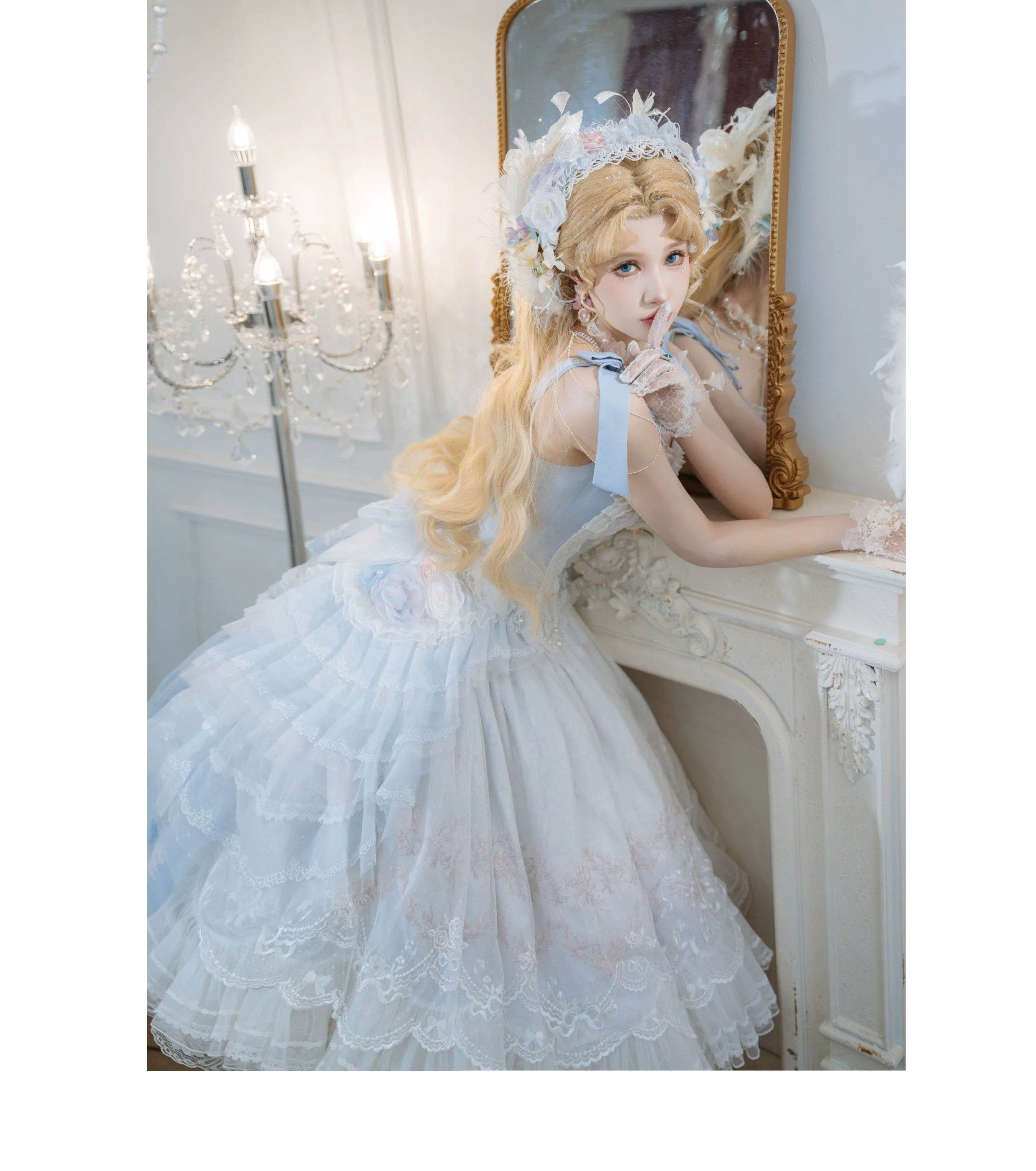 [Sale period ended] Dream Dance long skirt and tops (single item/full set)