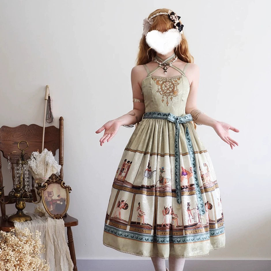 【受注予約6/12まで】Papyrus Story ジャンパースカート