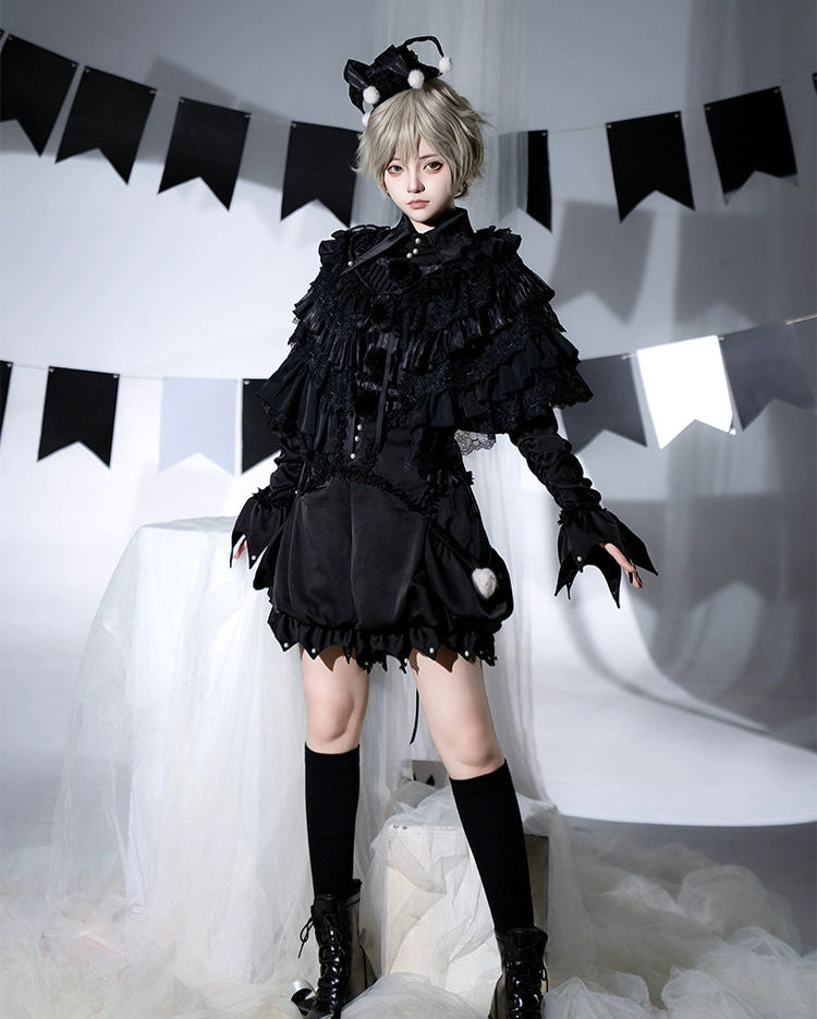 【受注予約5/28まで】Clown Party ショール兼オーバースカート・ハット