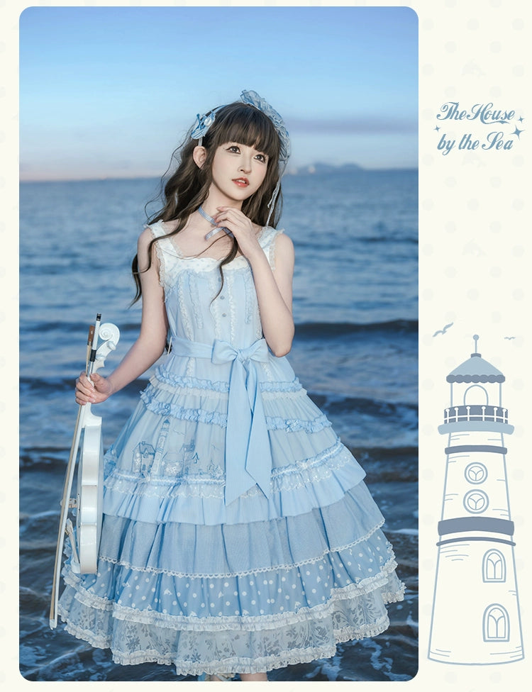 【受注予約6/18まで】The House by the Sea ジャンパースカート