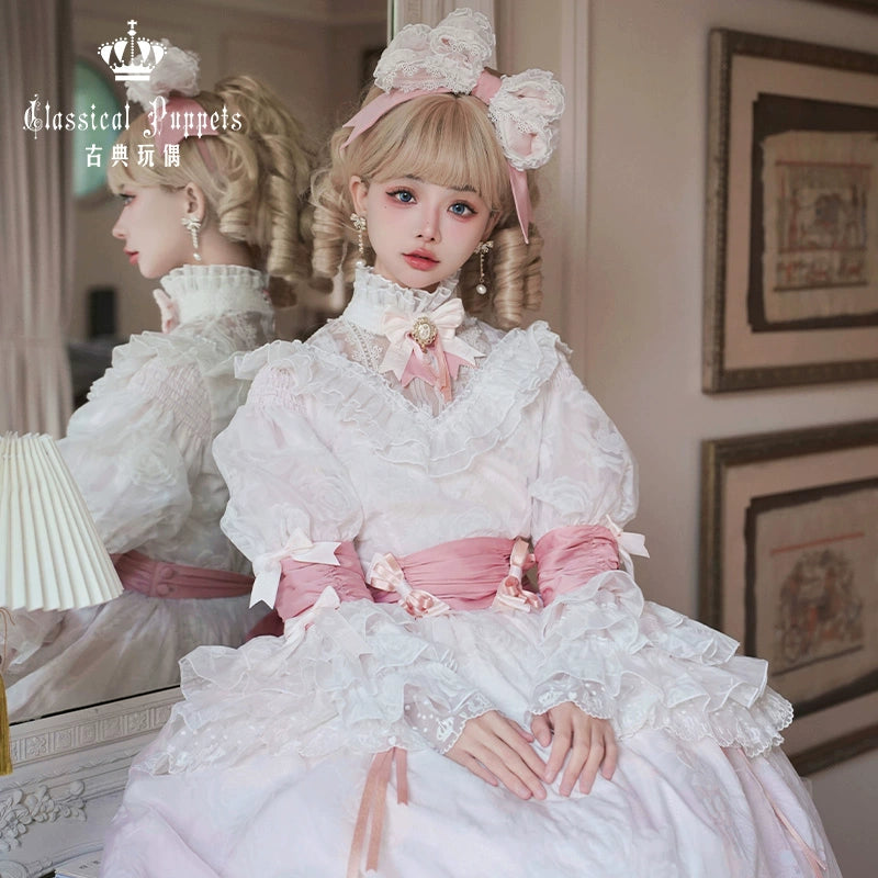 [Sales period ended] Girl doll 16th girl rose and lily dress