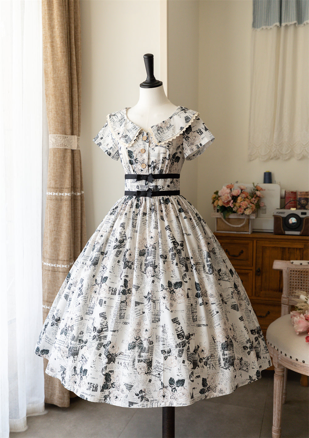 Forest Holidays Summer Dress with Headband, 5 Patterns [Type 1]