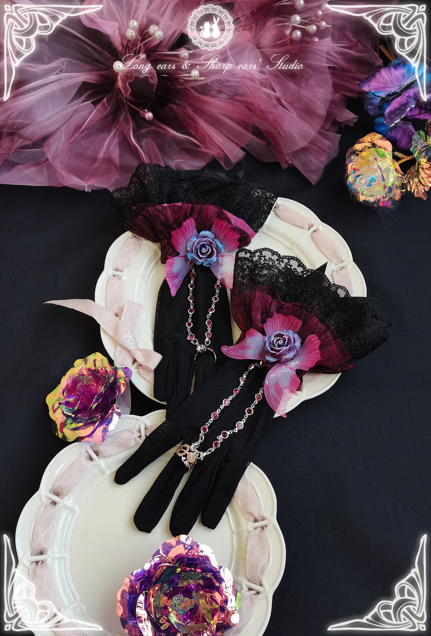 同時購入のみ【受注予約12/29まで】夜吻蝶舞 アクセサリー