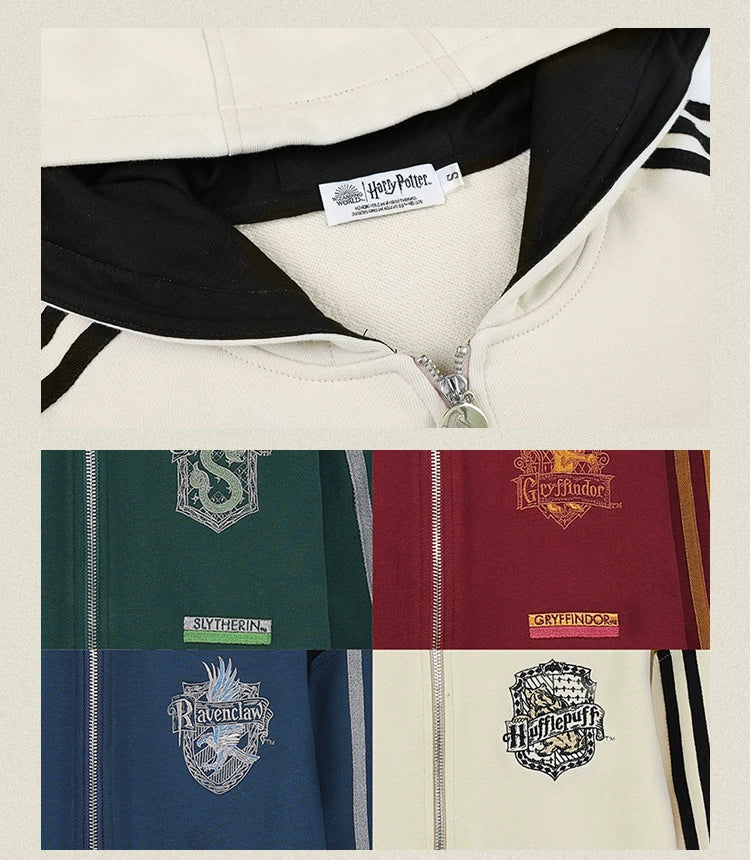 [Pre-order] Hogwarts School of Witchcraft and Wizardry Slim Hoodie Zip-up