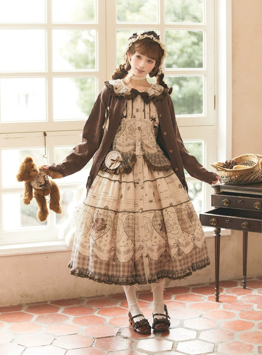 【受注予約2/12まで】Sepia Rose Town スカート