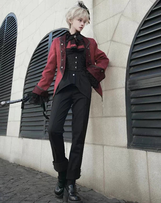 Pilgrim's Coffin Prince-style Long Pants