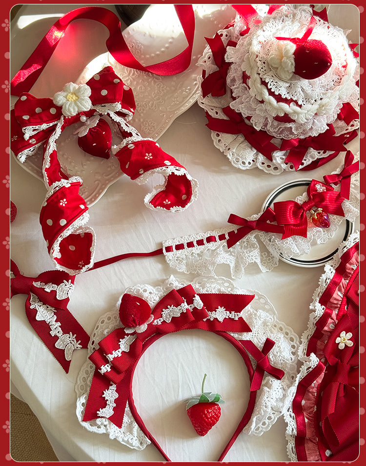 同時購入のみ【受注予約11/18まで】Strawberry Cake Guide アクセサリー