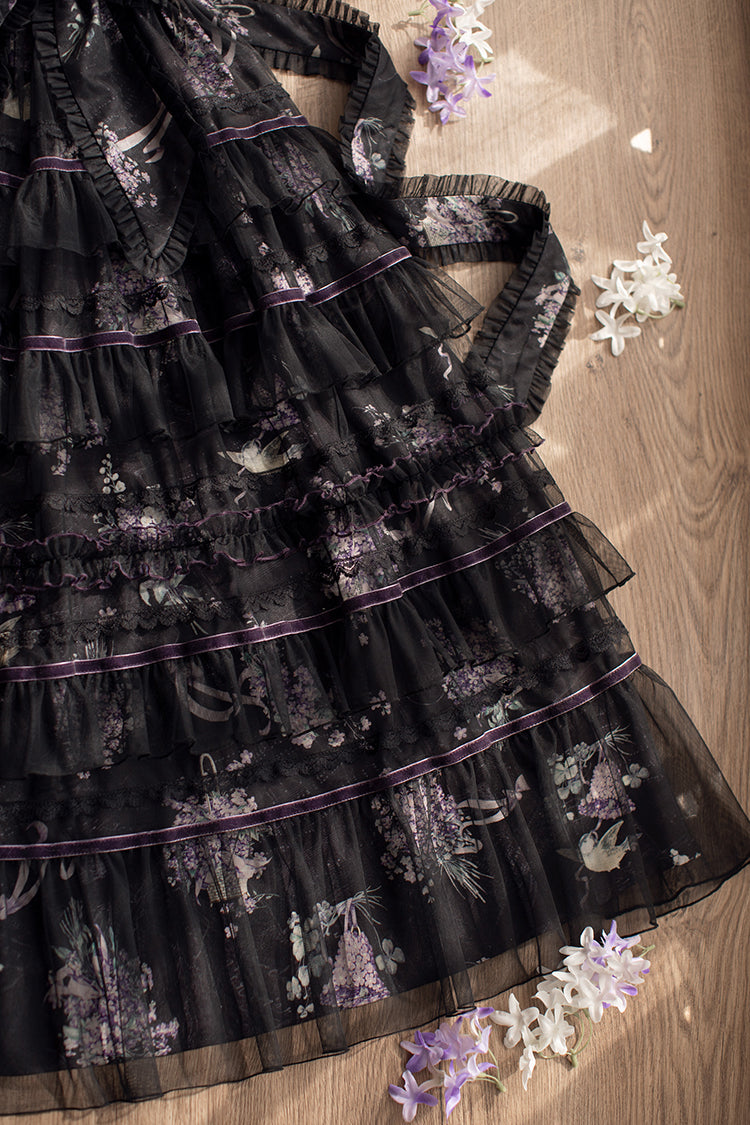 [Pre-orders available until 3/12] The Veil of the Flora Tiered Jumper Skirt