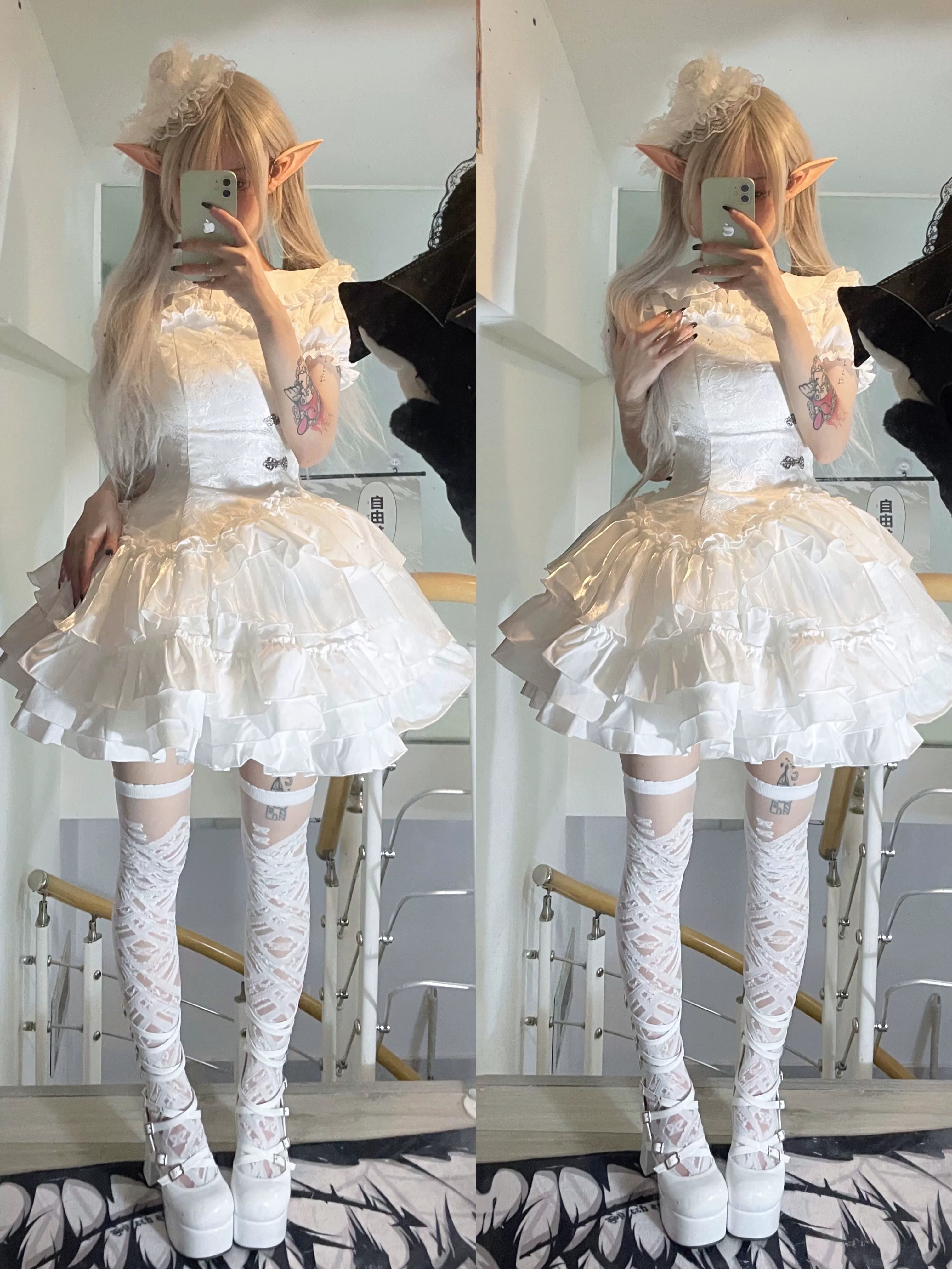 Night Visit Vampire Mini Jumper Skirt