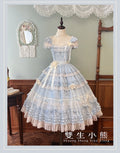 【受注予約4/28まで】Camellia Dream スクエアネックワンピース・ロング丈