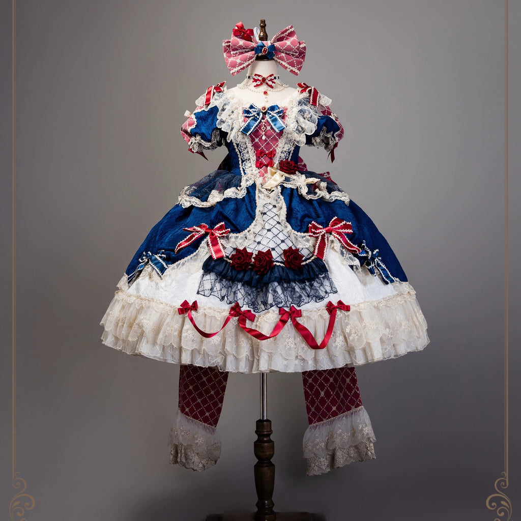 Mirror Snow White プリンセススイートドレス・ネイビー