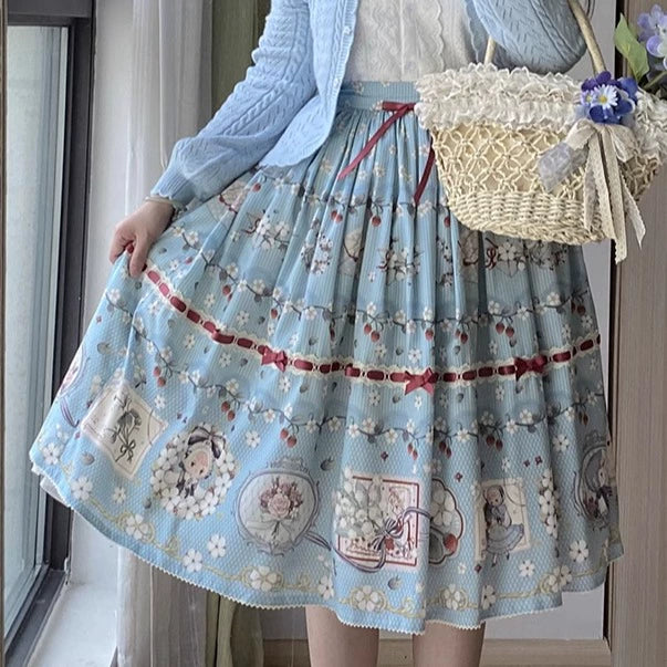 【予約販売】Sweetie Sheep プリントスカート
