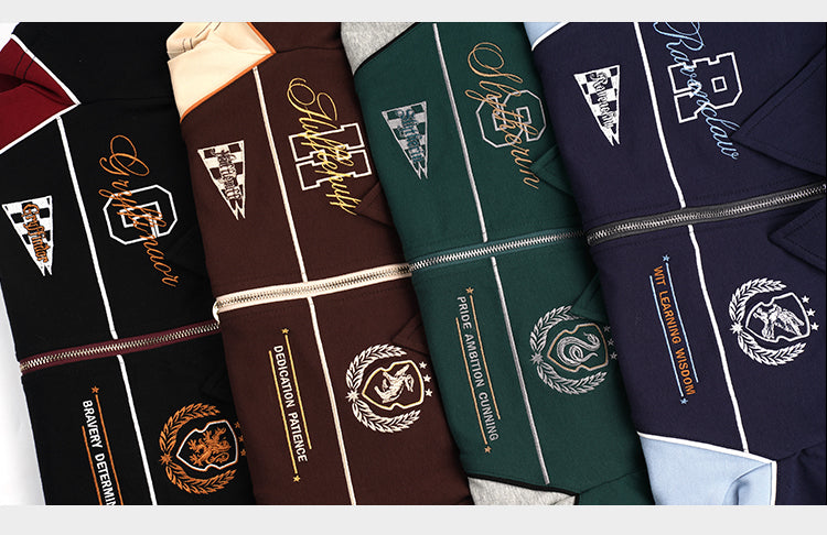 [Pre-order] Hogwarts School of Witchcraft and Wizardry Short length zip-up slim top