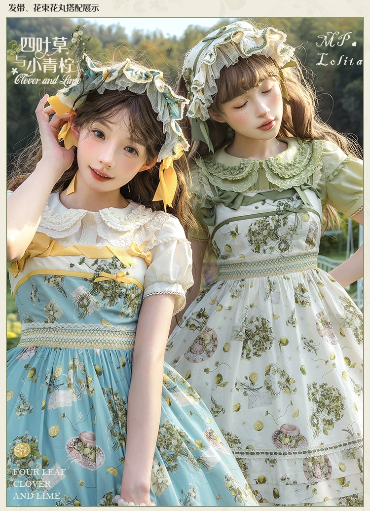 同時購入のみ【受注予約5/18まで】Four Leaf Clover and Lime アクセサリー